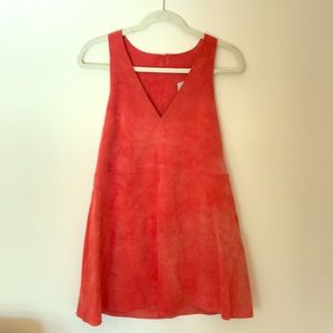 Free People suede dress